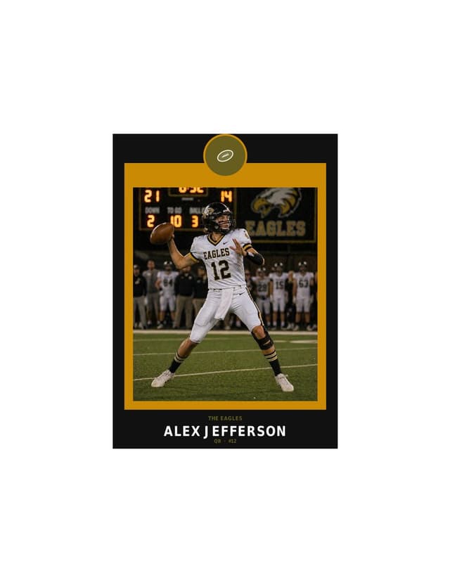 Circle Badge football card preview