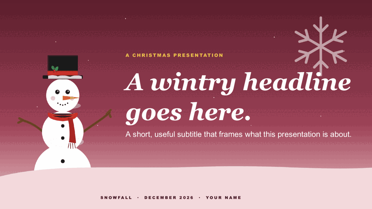 Snowfall — Cardinal preview