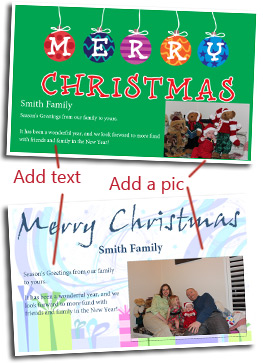 Christmas Card Template - How-to Update / Customize