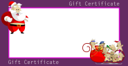 Christmas Gift Certificate Template 3