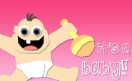 Free Blank Baby Shower Template 8