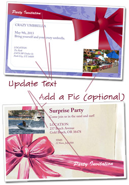Party Invitation Template How-to Customize